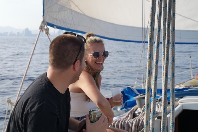 Authentic Barcelona Sailing Tour with Swim & Drinks - Drinks, Snacks, and the Comfortable Pace on Board