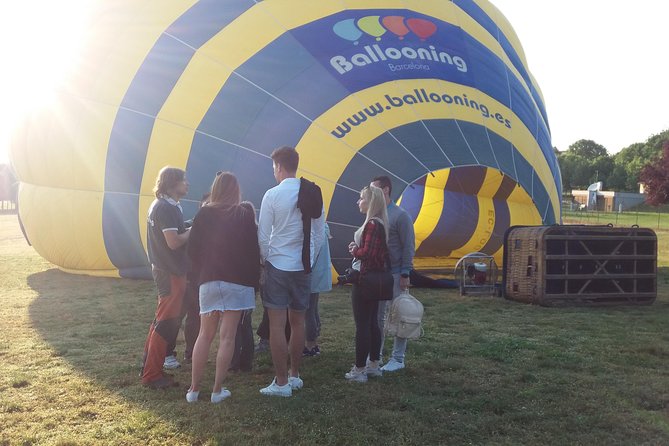 Balloon Ride over Catalonia with optional Pick-up from Barcelona - Landing, Champagne Toast, Brunch, and the Pilot Signed Certificate
