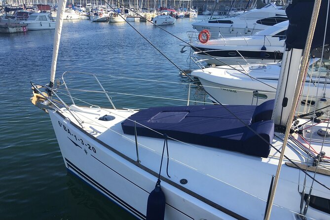 Barcelona 1-hour Boat Trip with Cava and Snacks - Port Olimpic Boarding, Olympics Harbour Energy