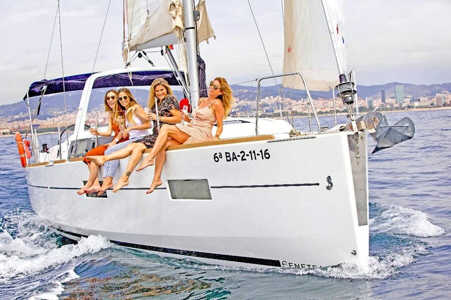 Barcelona 1 hour Scenic Sailboat Tour with Snacks and Drinks - From Port Olímpic to open water, the skyline gets a new angle