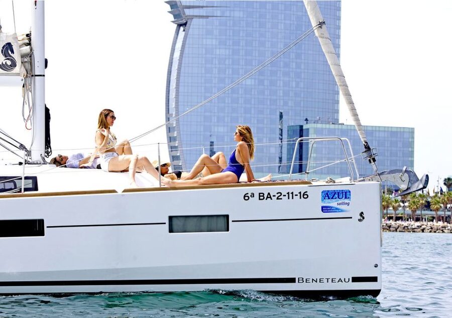 Barcelona 2 hour Mediterranean Sailing with Snacks & Drinks - Welcome drinks, then a quick safety briefing