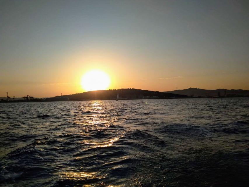 Barcelona: 2-Hour Private Sunset Sailing Experience - Water time and the option to jump in