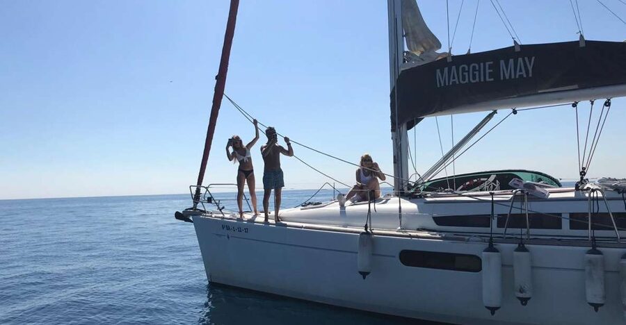 Barcelona: 2-Hour Sailboat Tour with Paddle Boarding - Port Olímpic start: finding mooring 1536 without stress