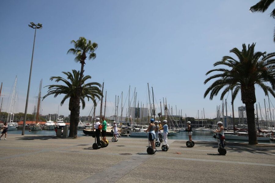 Barcelona: 2-Hour Segway Tour - From Columbus Monument to Port Vell: Yacht Views and El Cap de Barcelona