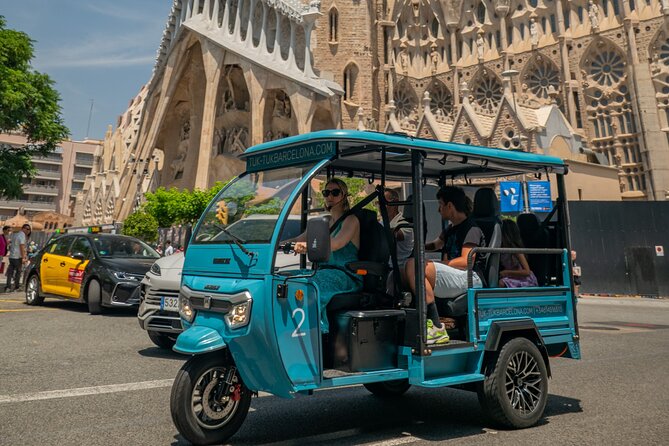 Barcelona 2 Hours Private Tuk-Tuk Tour - Modernist Details on Diagonal Avenue and UNESCO-Level Gaudí