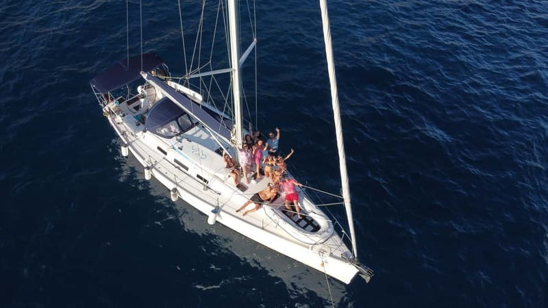 Barcelona 2h private sailing tour for 11 with local Skipper - How the 2 hours actually unfold, stop by stop