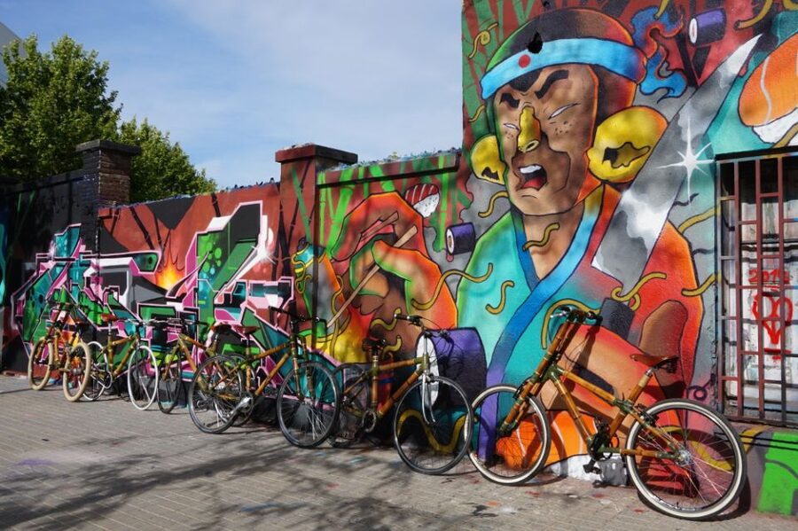Barcelona: 3.5-Hour Street Art Tour by Bamboo Bike - A handmade bamboo bike that changes the street art vibe