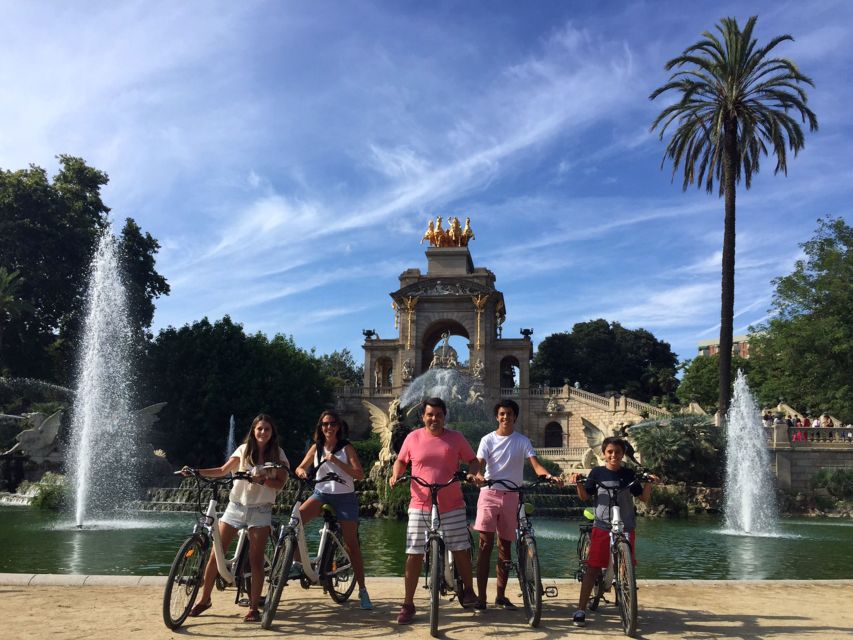 Barcelona 3 Hour Daily Electric Bike Tour - Sagrada Familia, seen up close without ticket lines