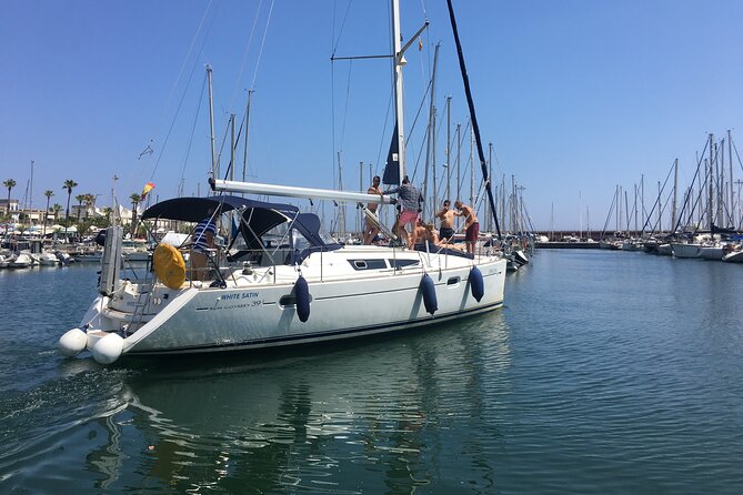 Barcelona 3-hour Private Boat Trip - Port Vell inside the harbor: Columbus statue and Rambla views