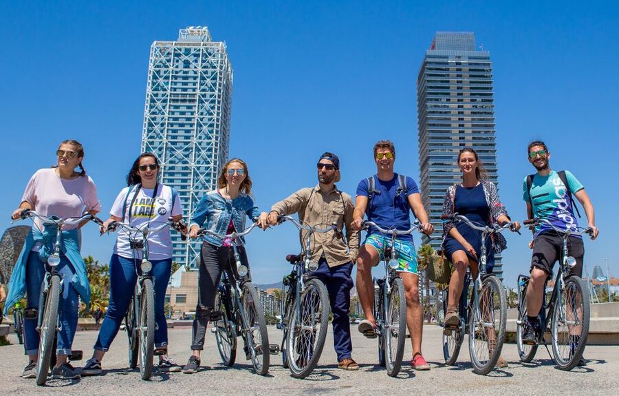 Barcelona: 4-Hour Off-the-Beaten-Track Small Group Bike Tour - Starting at the Olympic Port, then easing into local Barcelona