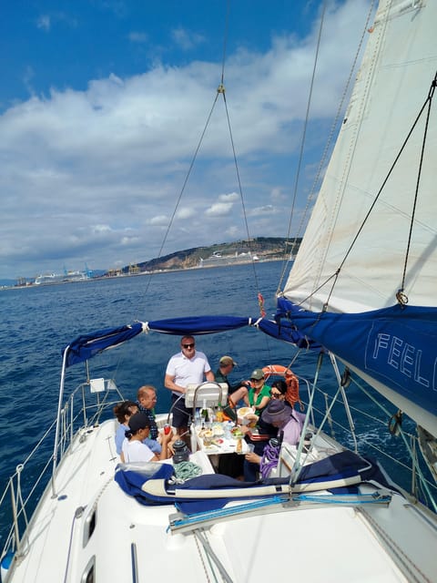 Barcelona Badalona : Sailboat Tour, Snacks, Drinks, Swimming - Custom moments: birthdays, proposals, and just celebrating