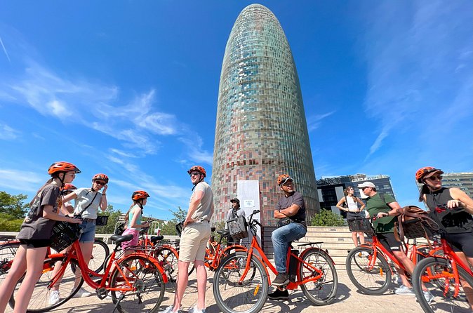 Barcelona Bike City Tours from Sagrada to the Sea with a Local - La Pedrera (Casa Milà) and Casa Batlló, two 10-minute photo missions