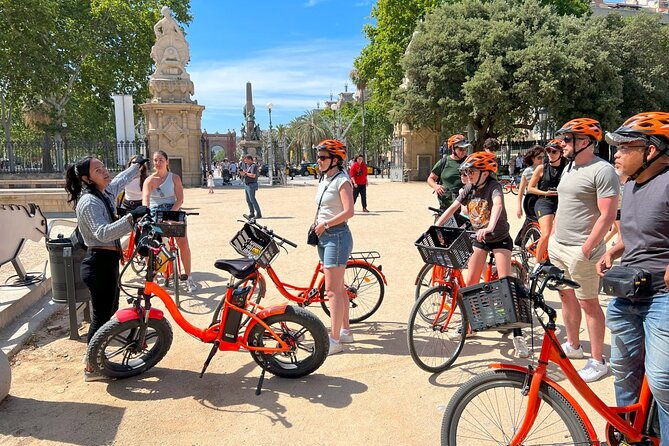 Barcelona Bike City Tours from Sagrada to the Sea with a Local - Starting at Passatge de Maiol, and getting rolling fast