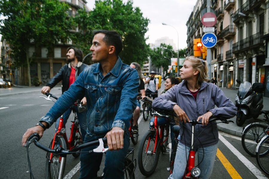 Barcelona Bike Tour by Night with Cava - Price and what you actually get for $53