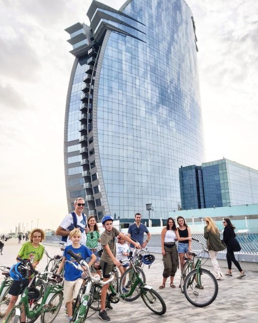 Barcelona: Bike Tour for Families - The El Born switch: designer streets and a more modern Barcelona vibe