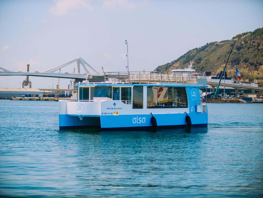 Barcelona: Bus Nàutic with tapas tasting - Optional helicopter ride: when the add-on makes sense