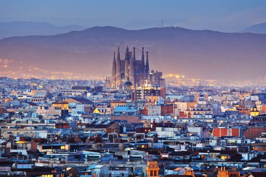Barcelona Cable Car Sky Views, Magic Fountain & Castle Visit - The Magic Fountain Show, Plus the Drought Reality