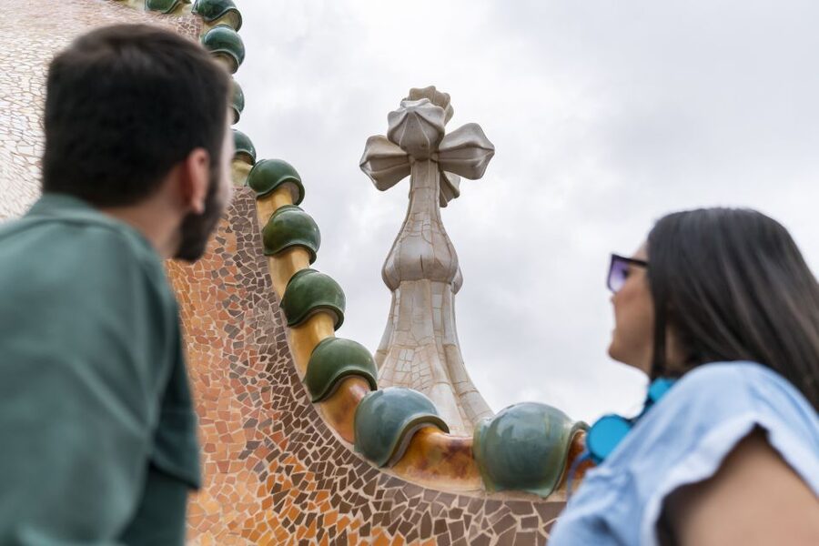 Barcelona: Casa Batlló Be The First Entry Ticket - Gaudí Dome: the ceiling you experience, not just see