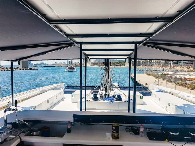 Barcelona: Catamaran Party Cruise with BBQ Meal - BBQ, Snacks, and the Meal Truth: Good Fuel, Not a Foodie Fantasy