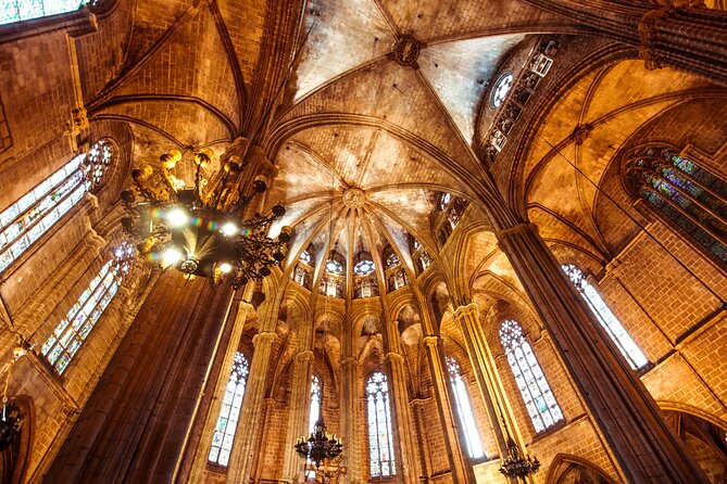 Barcelona Cathedral: Ticket, Guided Tour, Terrace + VR Experience - Terraces and City Views: Rooftop Access Included