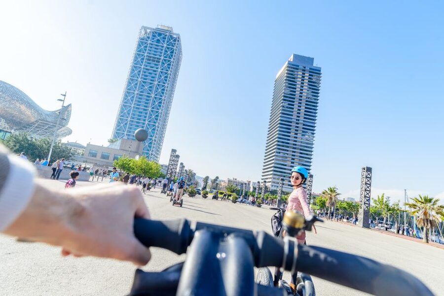 Barcelona: City and Seafront Guided Segway Tour - Roman walls and the Gothic Quarter, without the walking grind
