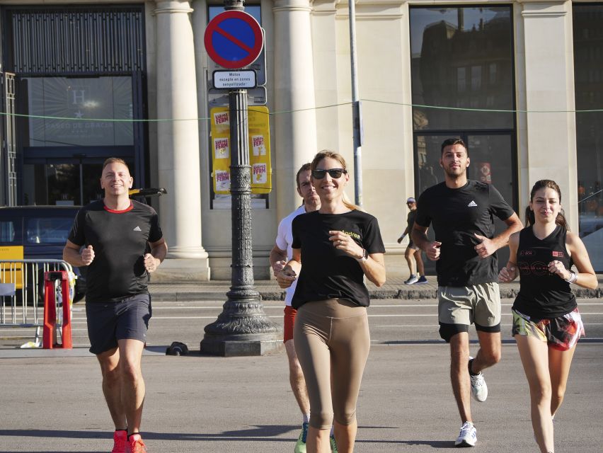 Barcelona: City Highlights Guided Running Tour - Where the run starts: Plaça de Catalunya and a fast, focused route