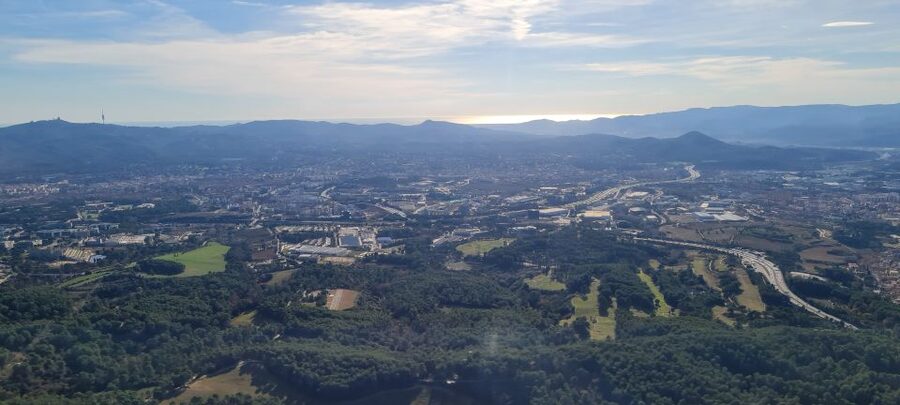 Barcelona City Panoramic Tour - What you see on the flight: Tibidabo, Camp Nou, Eixample, and the Gaudí view