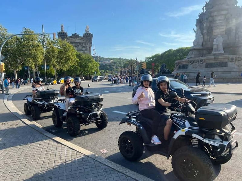 Barcelona: City Sights Electric Quad Tour - Key points at a glance