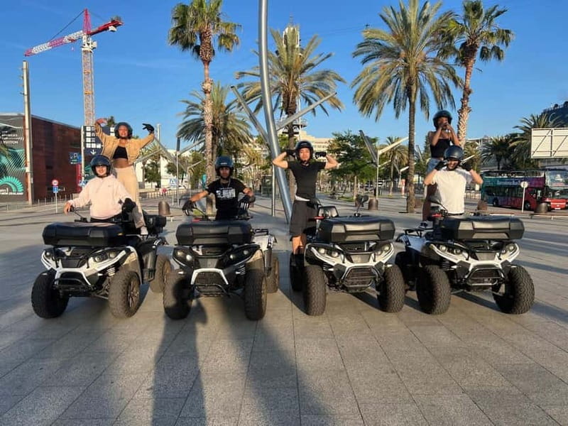 Barcelona: City Sights Electric Quad Tour - Before you ride: the license, deposit, and meeting point that matter