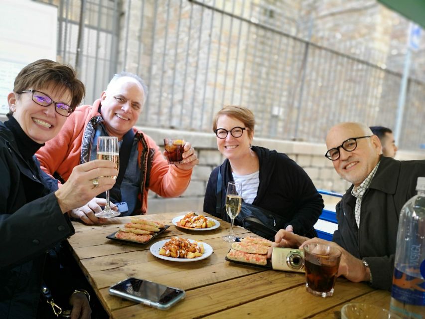 Barcelona: City Tour & Flamenco Show with Wine & Tapas - Santa Maria del Mar: A Cathedral Built by Purpose, Not Flash