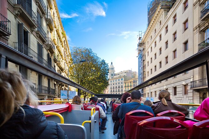 Barcelona City Tour Hop-On Hop-Off with Optional Boat - The catamaran upgrade from Moll de les Drassanes: worth it, but time it right