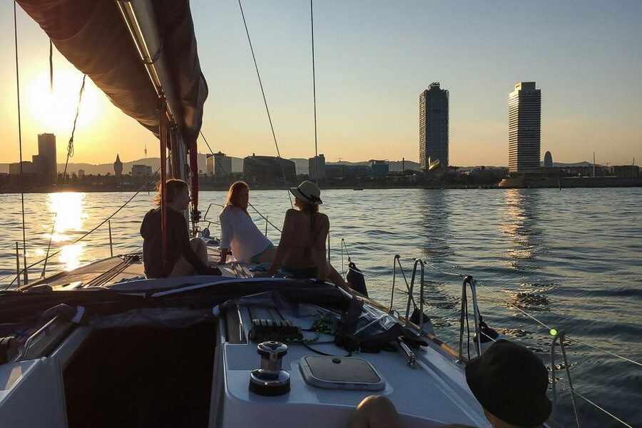 Barcelona: Coastline Boat Trip with Snacks and Cava - Your captain and guide: where the experience really gets personal