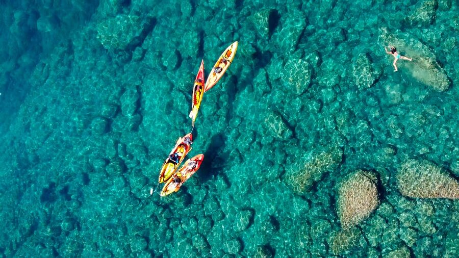Barcelona: Costa Brava Kayak, Snorkel & Cliff Jump & Lunch - First Taste of Costa Brava From a Kayak