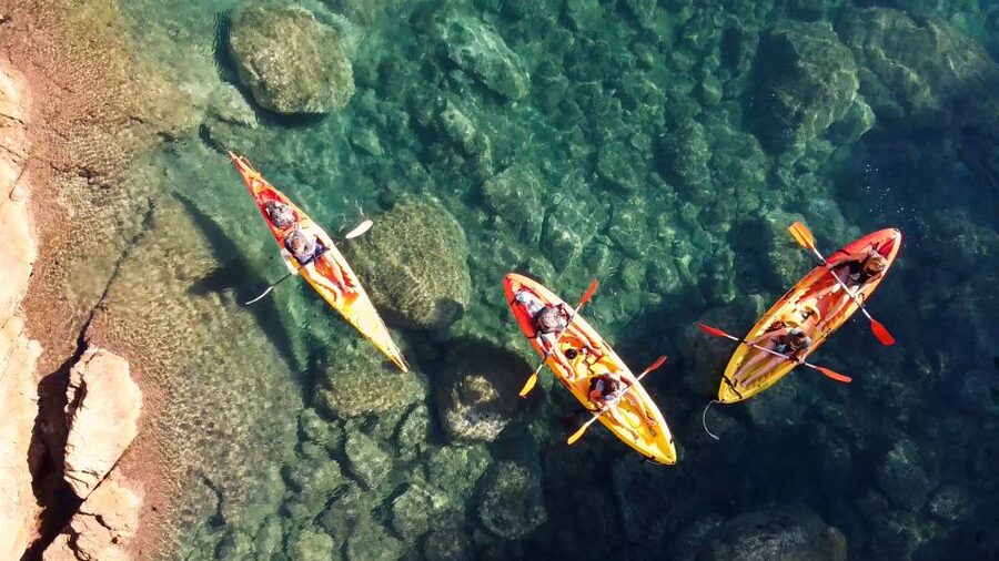 Barcelona: Costa Brava Kayak, Snorkel & Cliff Jump & Lunch - Lunch and the Camino de Ronda Breaks