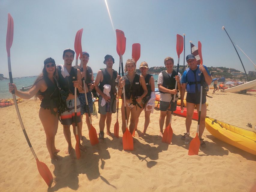 Barcelona: Costa Brava Kayaking & Snorkeling Tour with Lunch - Kayaking along Costa Brava: coves, cliffs, and steady coaching