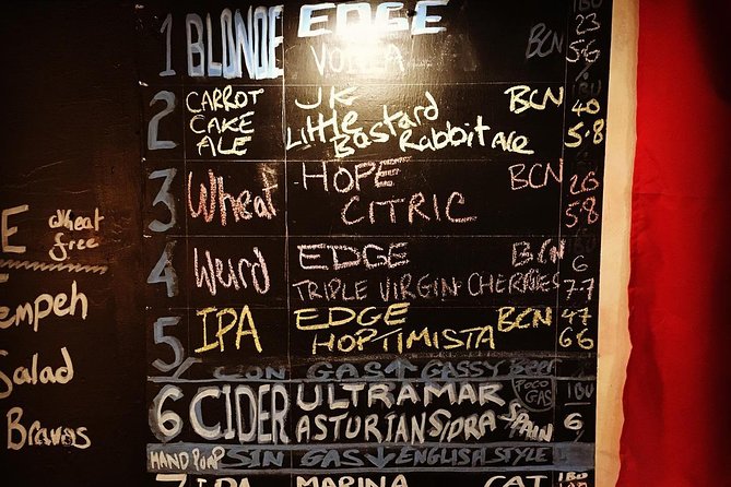 Barcelona Craft Beer Tour with a Brewery Tour and 3 Local Bars - Timing, Meeting Point, and How to Plan Your Night