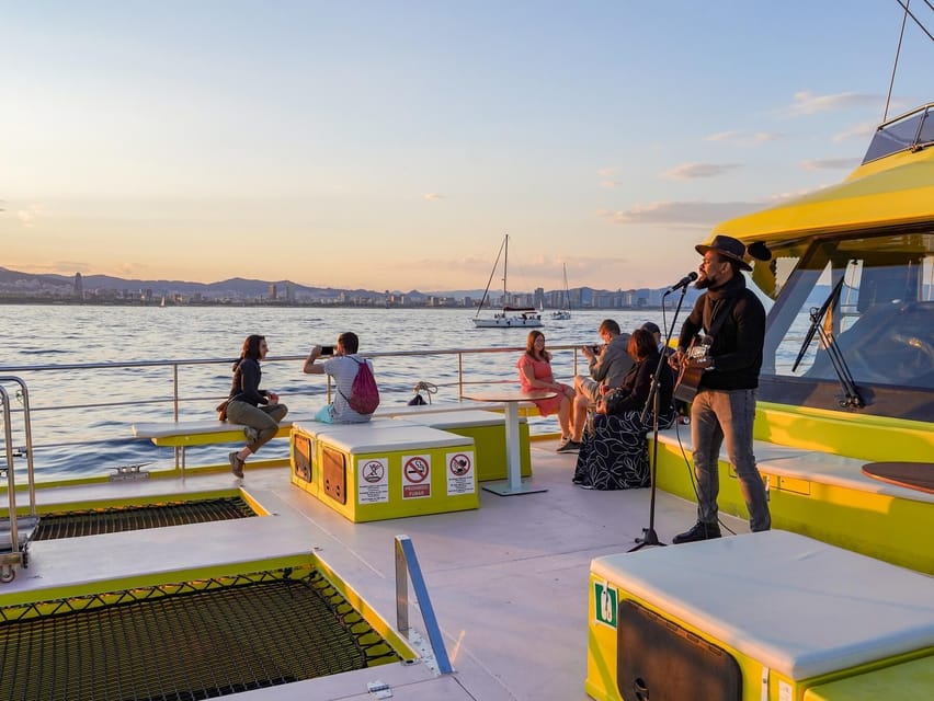 Barcelona: Daytime or Sunset Catamaran Cruise with Music - Kids Corner: family-friendly without turning it into a playground