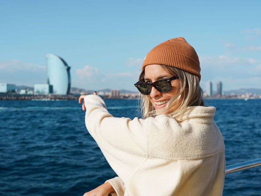 Barcelona: Daytime or Sunset Catamaran Cruise with Music - Getting there, what to wear, and how to stay comfortable