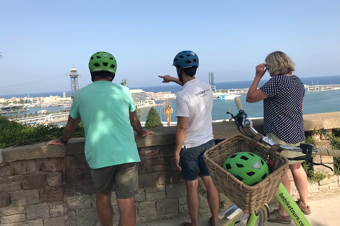 Barcelona E-Bike Guided Tour with Montjuic Hill - Mirador del Poble Sec and Joan Brossa Gardens: viewpoints without the heavy slog