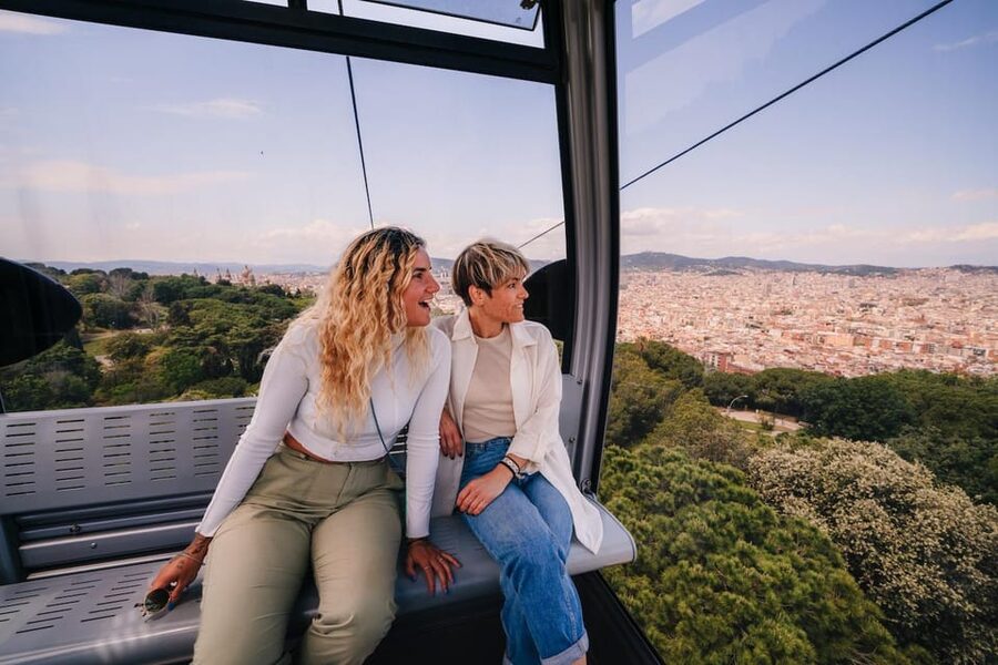 Barcelona: E-Bike Tour with Montjuic Cable Car & Boat Ride - The Sailing Boat Ride Along Barcelona’s Coastline