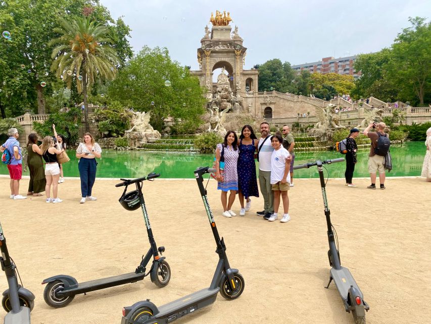Barcelona: E-Scooter Gaudí & the Sea Tour - Key points before you book