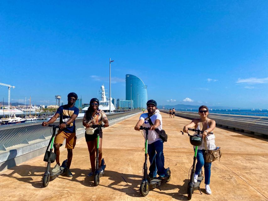 Barcelona: E-Scooter Gaudí & the Sea Tour - Why this e-scooter loop is a smart Barcelona intro