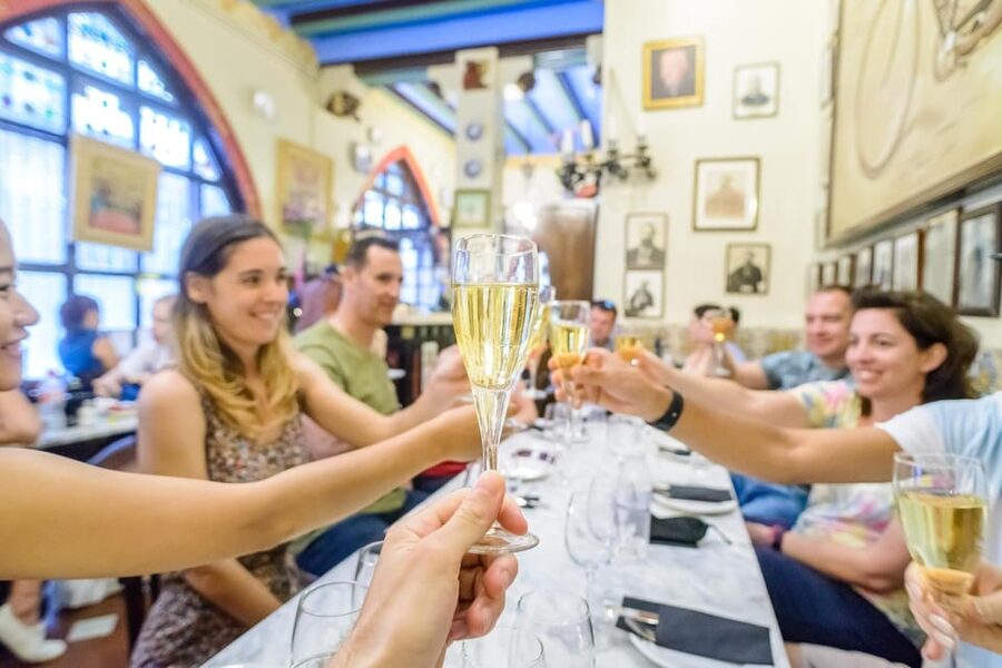 Barcelona eBike Tour with Wine and Tapas Experience - Barri de la Ribera: The First Flavor of Old Barcelona