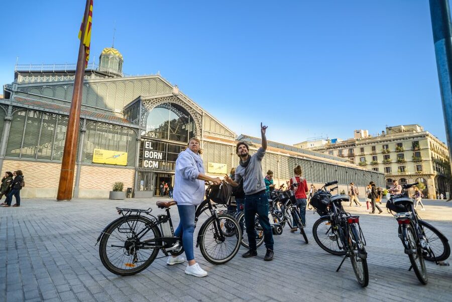 Barcelona eBike Tour with Wine and Tapas Experience - El Born: Where the Route Turns Into a Story
