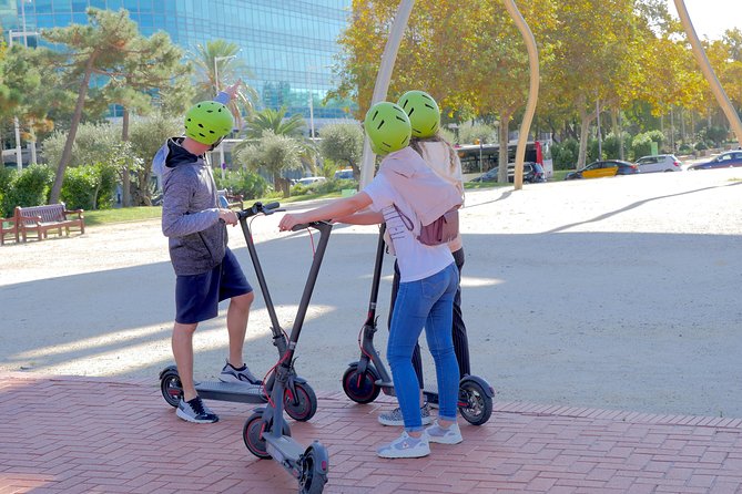 Barcelona Electric Scooter Tour - Olympic Park Views and Historic Edges: Parc de la Ciutadella and More