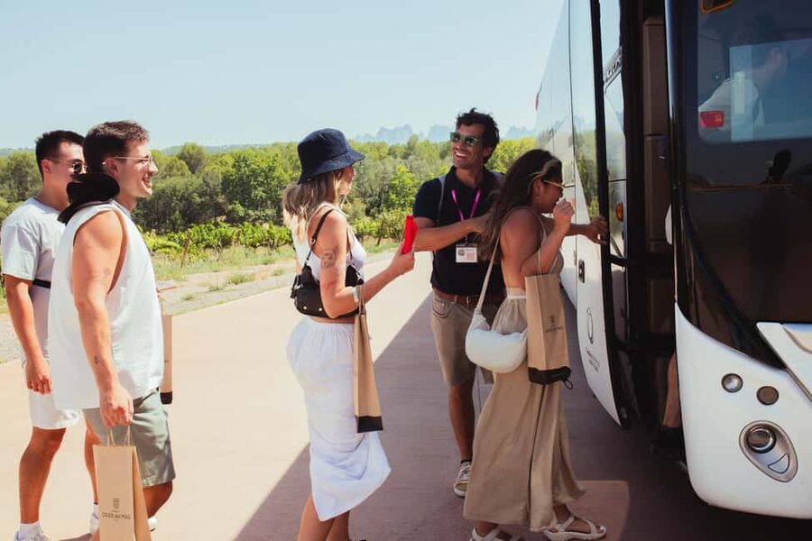 Barcelona: Full-Day Montserrat & Wine Small Group Tour - The winery tour and the cellar experience: how the tasting lands