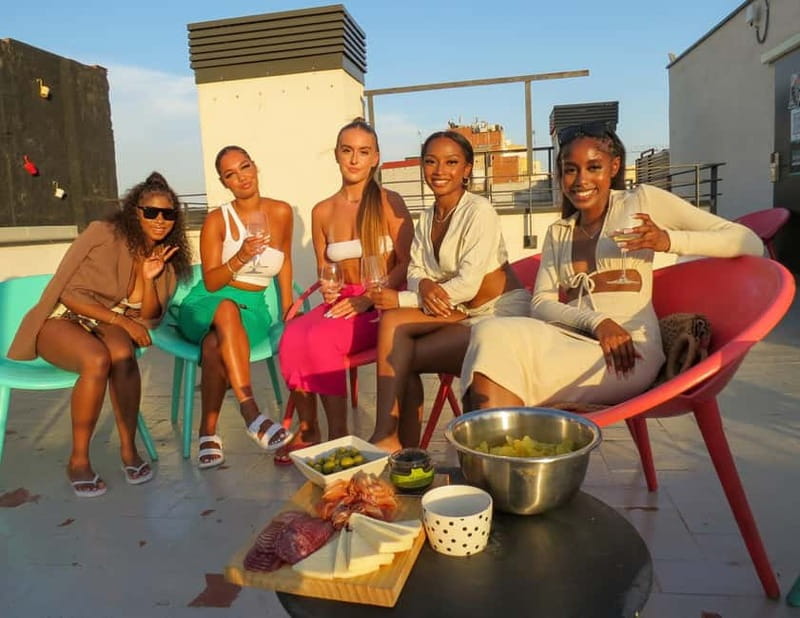 Barcelona: Fun & Unpretentious Rooftop Wine Tasting - Price and value: $42 for wine, guide time, snacks, and rooftop time