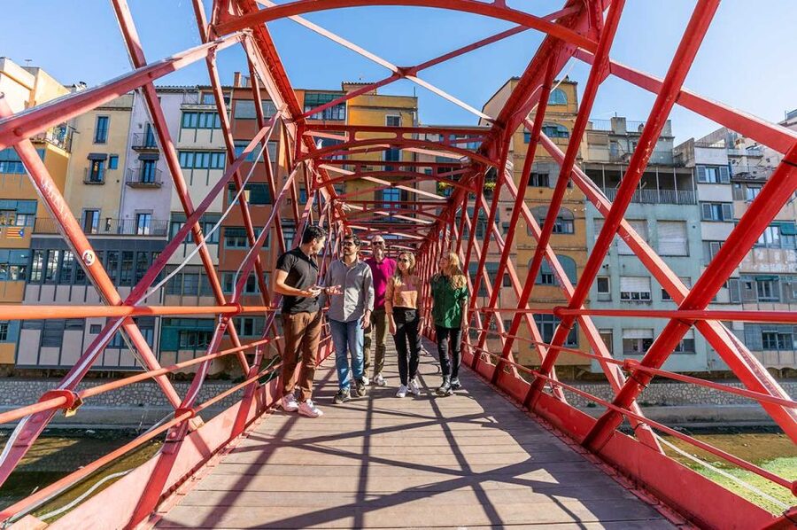Barcelona: Girona Private Guided Tour by High-Speed Train - Eiffel Bridge and Pont de les Peixateries Velles: the fun surprise factor