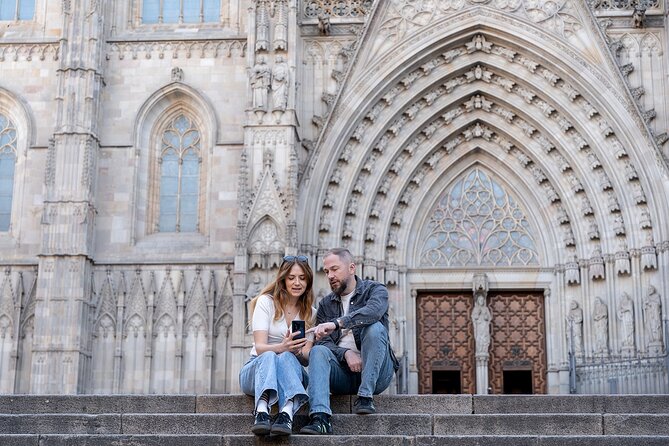 Barcelona Gothic Quarter Self-Guided Tour: Hidden Skull Route - Pont del Bisbe: Reading Gothic Water, Stone, and Shadows