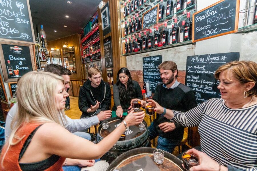 Barcelona Gourmet Food & Wine Tour with Local Expert - Stop One: A Modern Taberna With Four Tapas and Local Wines